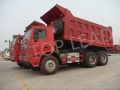 Venta caliente SINOTRUK HOWO 70 toneladas minero volquete 371HP, ZZ5707S3840AJ, carro de descarga para el uso de minas