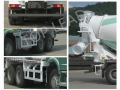 SINOTRUK HOWO 6 x 4 Mixer camiones con cabina estándar, carro del mezclador de cemento, carro del mezclador concreto 8 metros cúbicos