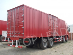 Hot sale Hot Sale SINOTRUK HOWO 8x4 Side Wall Cargo Truck With Two Bunks, Fence Cargo Truck, Lorry Truck