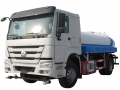 SINOTRUK HOWO 4 x 2 agua tanque, carro de la regadera 3 de 10M, 10000 litros agua tanque de camiones