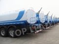 Carro de la regadera SINOTRUK HOWO 8 x 4 agua cisterna camión, Spray de agua 3 M 30 30000 litros agua