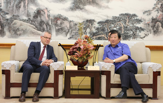 Weichai Presidente se reúne con director general de la FEV para profundizar la cooperación técnica 